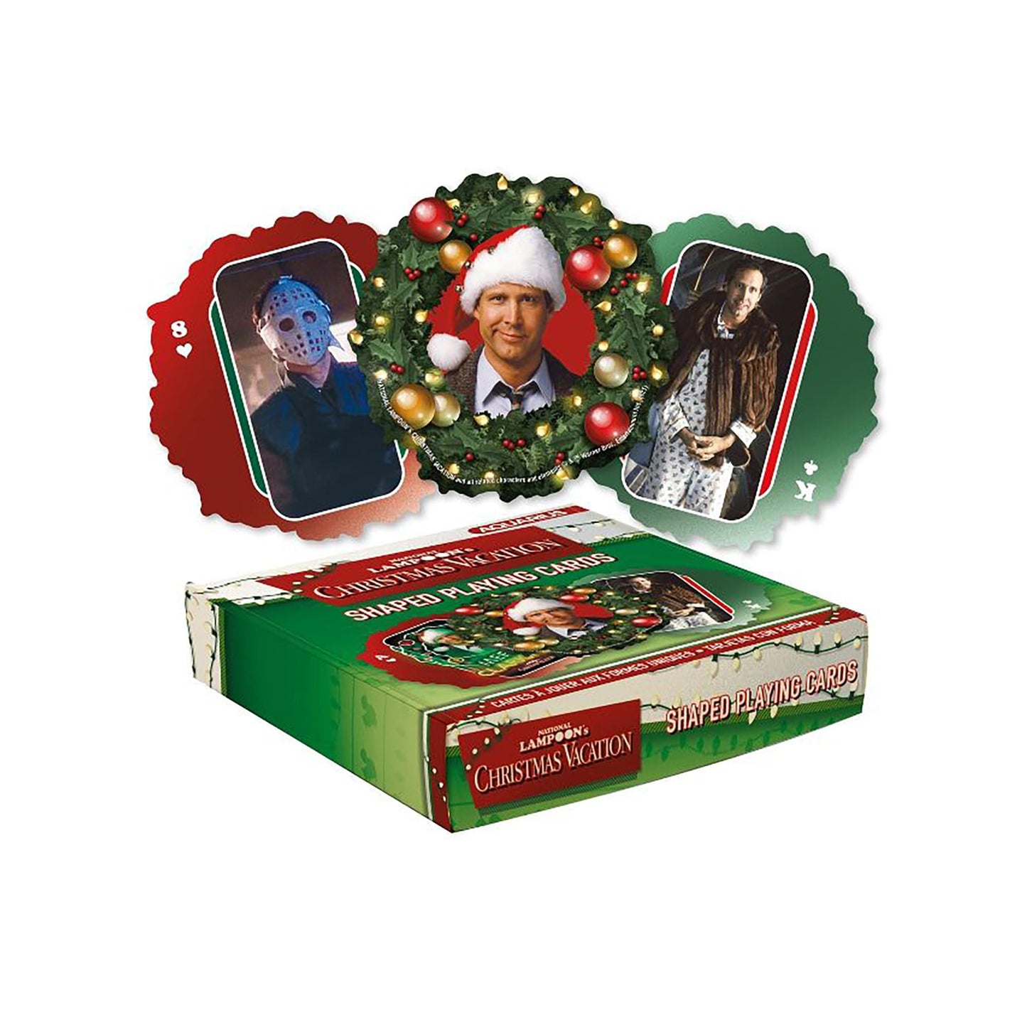 Aquarius - Christmas Vacation Shaped Playing Cards