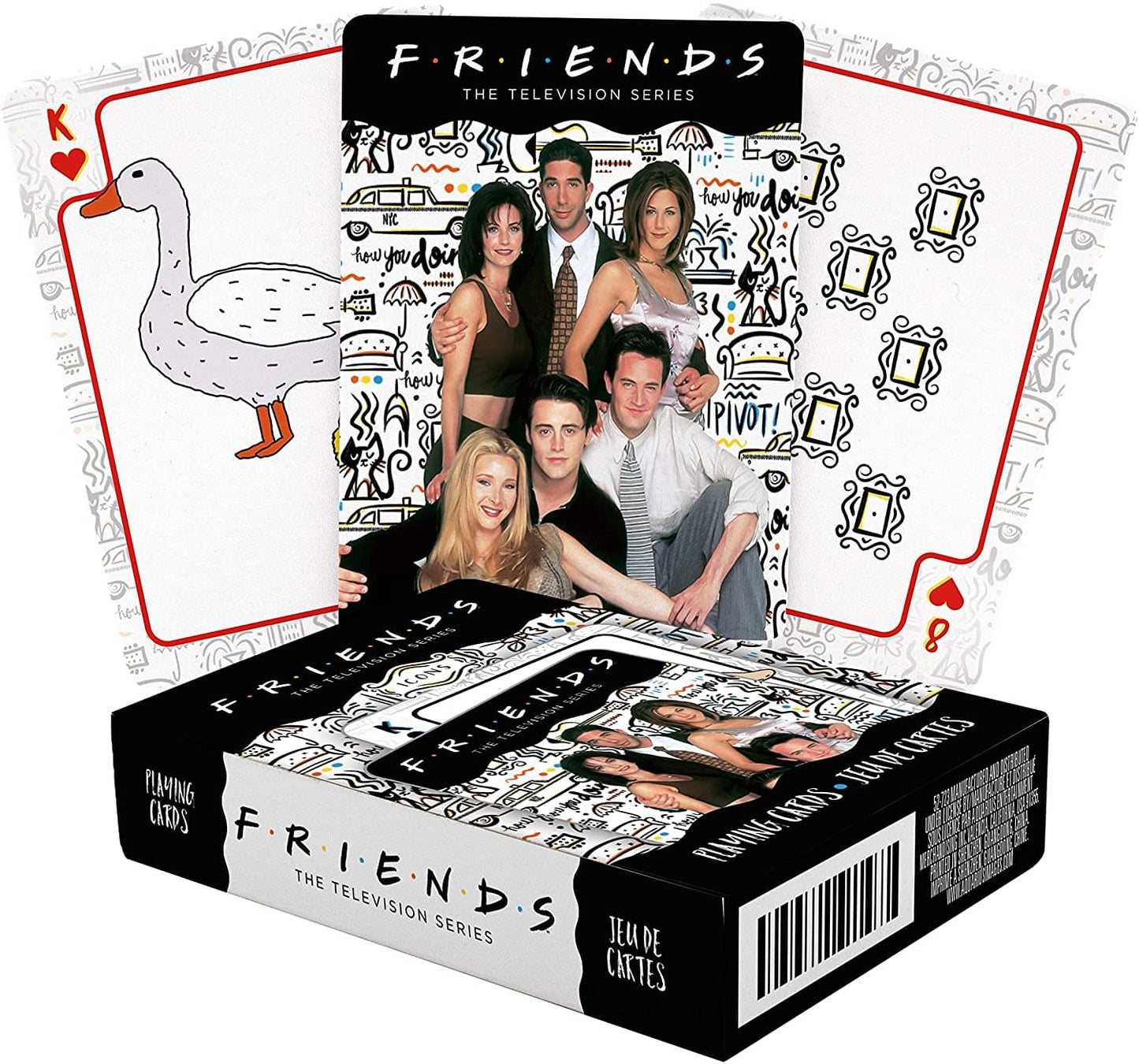Friends Icons Playing Cards  52 Card Deck + 2 Jokers
