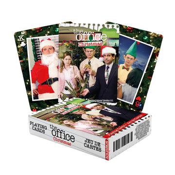 Aquarius The Office Christmas Playing Cards - Christmas Themed Deck Of Cards For Your Favorite Card Games - Officially Licensed The Office Tv Show Merch & Collectibles