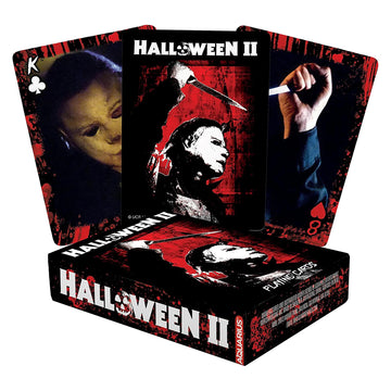 Aquarius Halloween 2 Playing Cards - Halloween 2 Themed Deck Of Cards For Your Favorite Card Games - Officially Licensed Halloween Merchandise & Collectibles, Black, Red, 2.5 X 3.5 (52854)