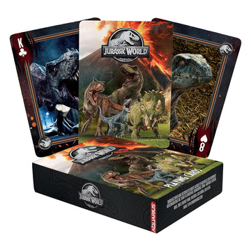 Aquarius Jurassic World Playing Cards – Jurassic World Themed Deck Of Cards For Your Favorite Card Games - Officially Licensed Jurassic World Merchandise & Collectibles