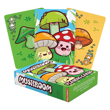 Aquarius Mushroom Playing Cards -Mushroom Themed Deck Of Cards For Your Favorite Card Games - Officially Licensed Merchandise & Collectibles 2.5 X 3.5