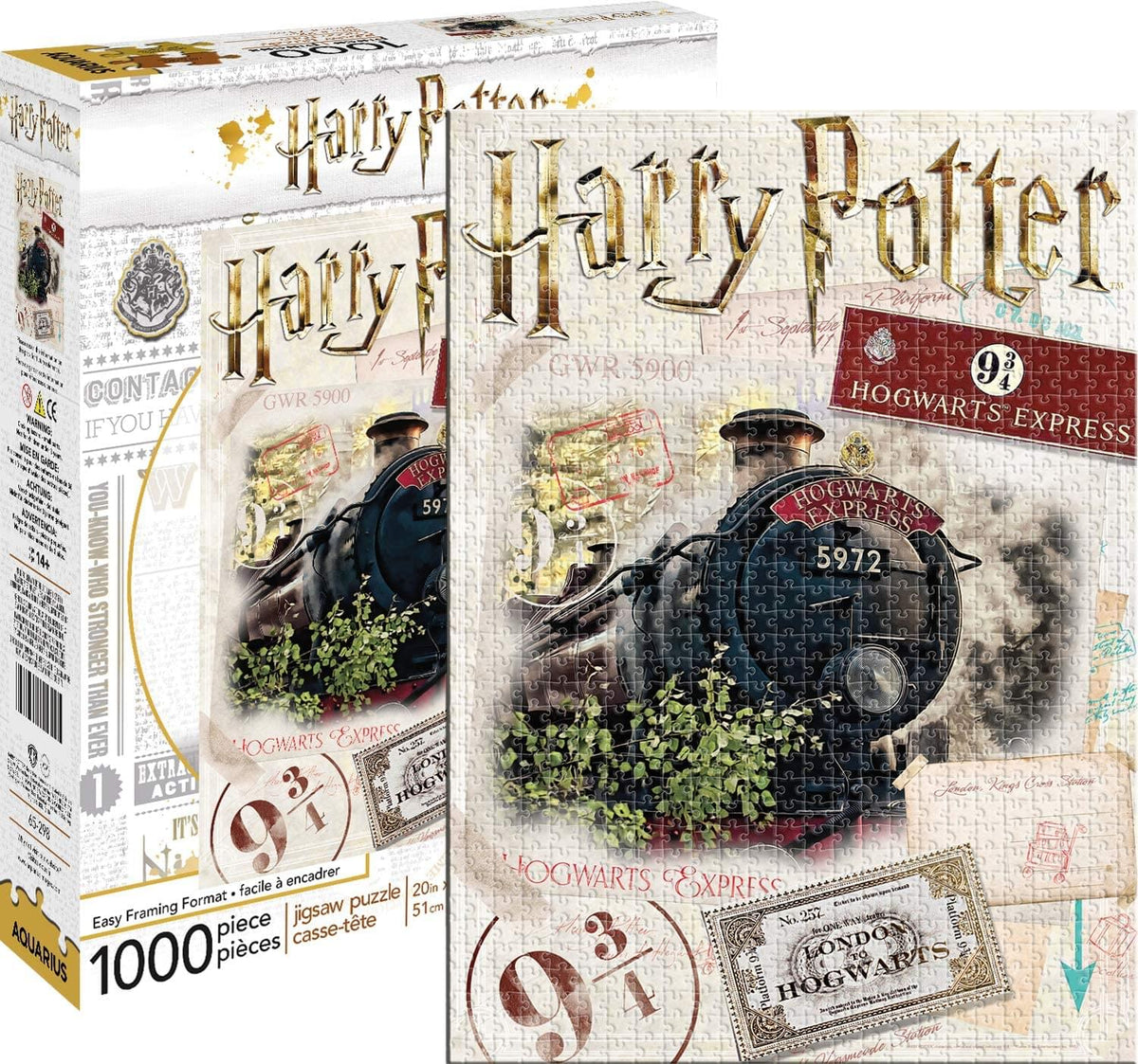 Harry Potter Ticket 1000 Piece Jigsaw Puzzle