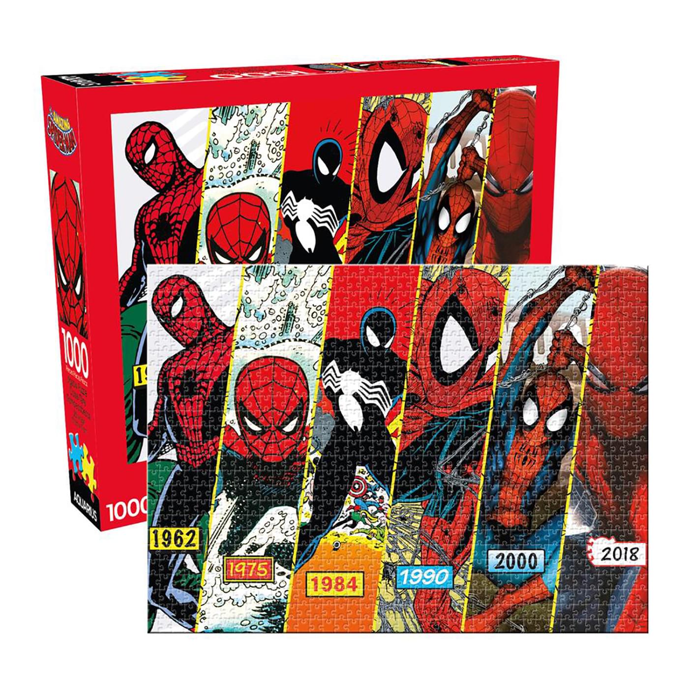 Aquarius Marvel Spider-Man Puzzle (1000 Piece Jigsaw Puzzle) - Glare Free - Precision Fit - Officially Licensed Marvel Merchandise & Collectibles - 20 X 28 Inches