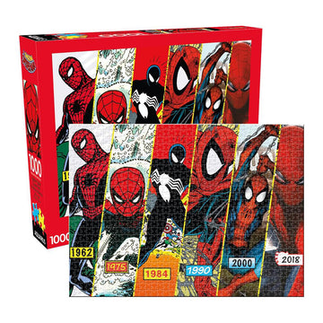 Aquarius Marvel Spider-Man Puzzle (1000 Piece Jigsaw Puzzle) - Glare Free - Precision Fit - Officially Licensed Marvel Merchandise & Collectibles - 20 X 28 Inches