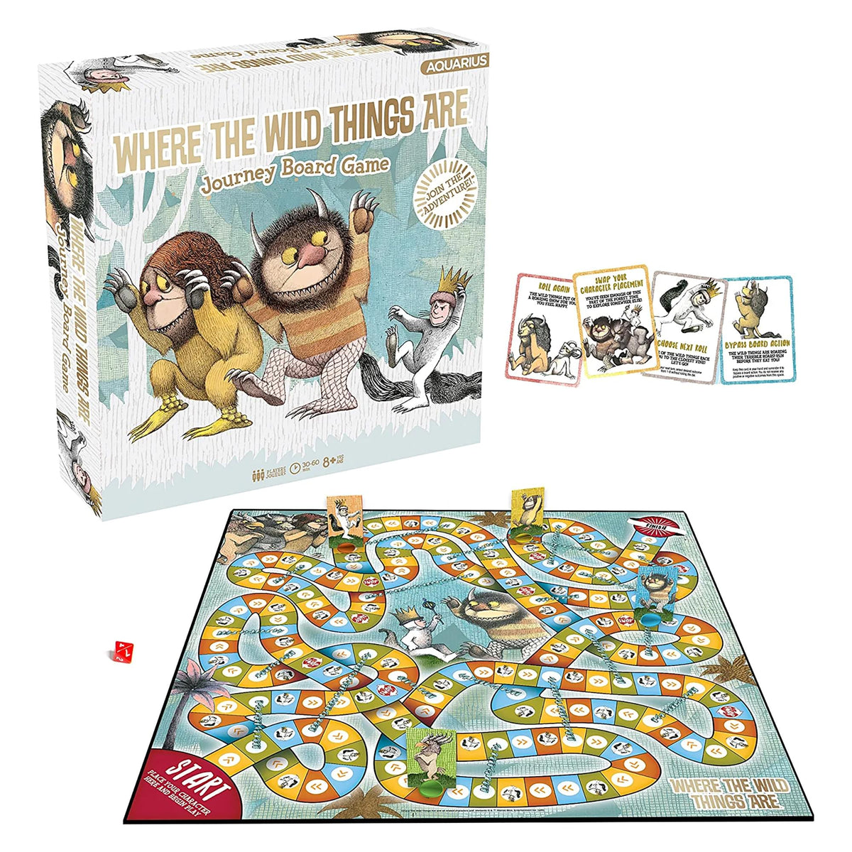 Where The Wild Things Are Journey Board game