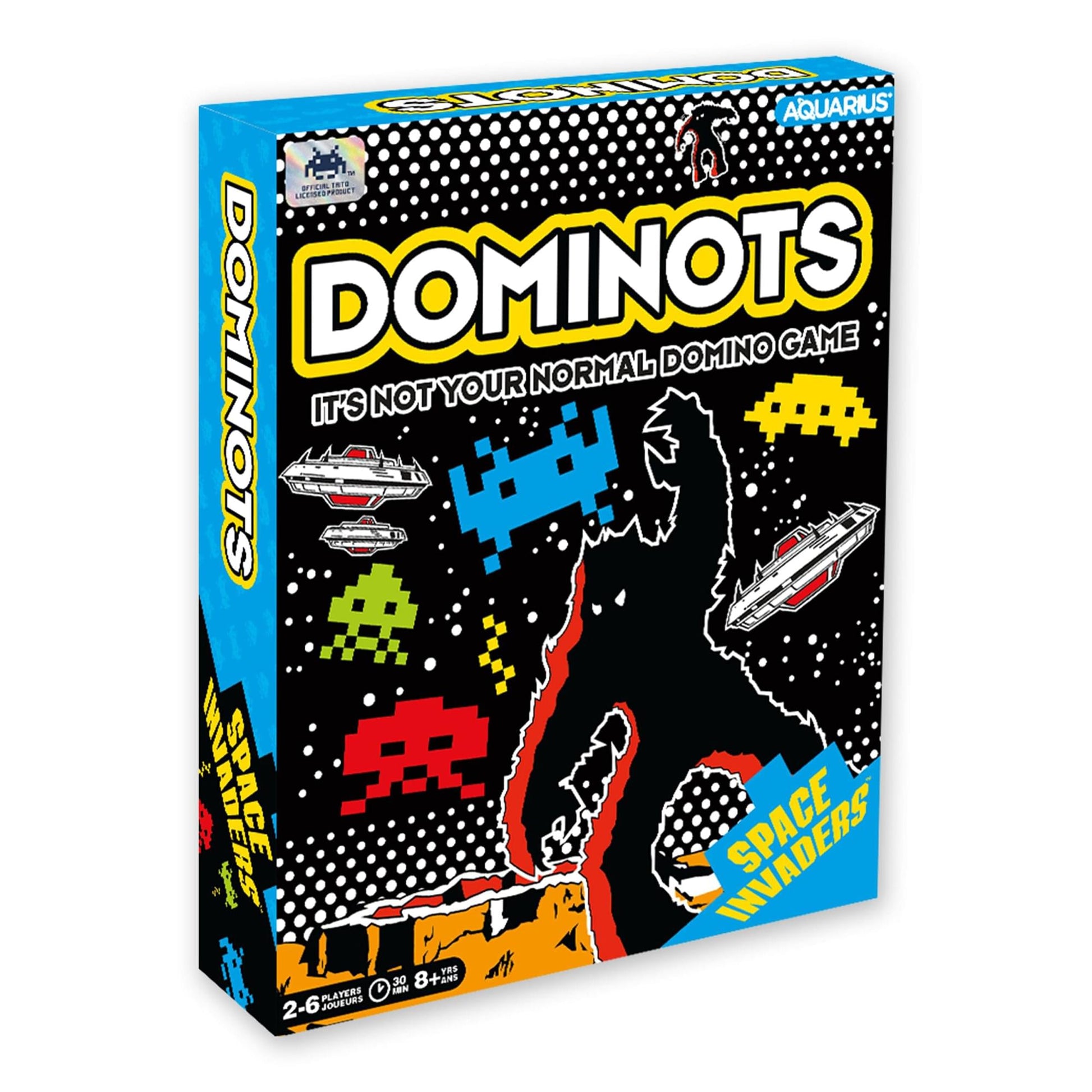 Space Invaders Glow In The Dark Dominots Tile Game