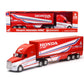 Kenworth Semi-Truck Red And White ''Team Honda Hrc'' 1/32 Diecast Model By New Ray