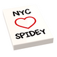 NYC Loves Spidey Sign (2x3 tile)
