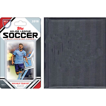 Mls New York City Fc Licensed 2018 Topps Team Set And Storage Album