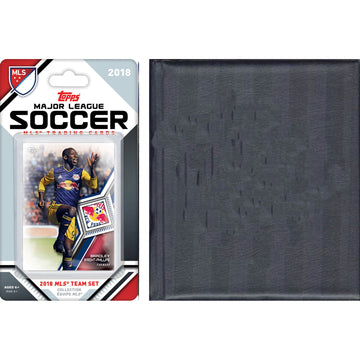 Mls New York Red Bulls Licensed 2018 Topps Team Set And Storage Album