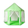 Green Hexagon Fantasy Castle Play Tent | Princess Playhouse For Kids, Indoor And Outdoor Activities | Toys & Games, Imaginative Playtime With Role Play | 53 X 47 X 55 Inches