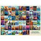 Nationals Parks of the United States 1000 Piece Jigsaw Puzzle Pomegranate
