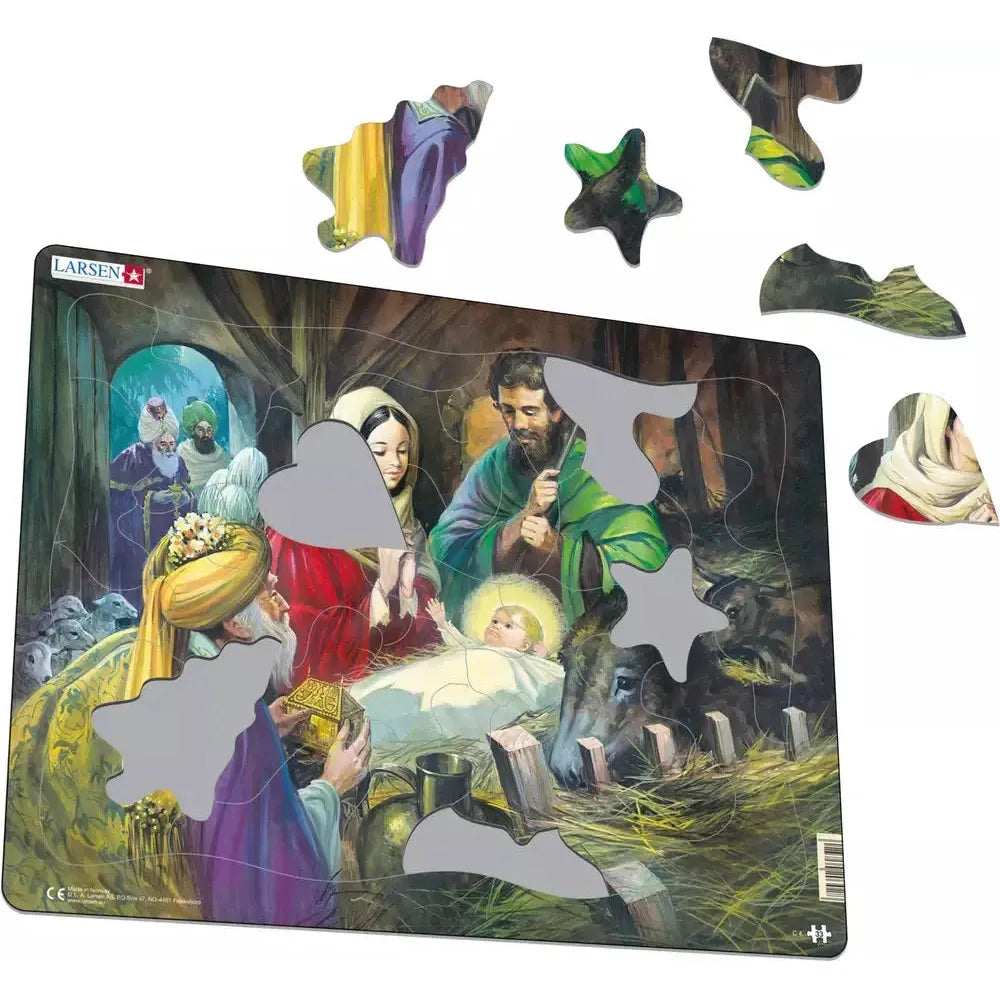 Nativity 33 Piece Tray Jigsaw Puzzle Larsen