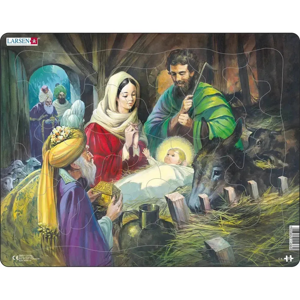 Nativity 33 Piece Tray Jigsaw Puzzle Larsen