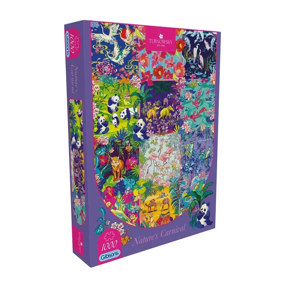 Nature's Carnival 1000 Piece Jigsaw Puzzle Gibsons