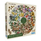 Nature's Season 500 Piece Round Jigsaw Puzzle Gibsons