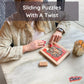 Naughty vs Nice Dualities Sliding Wood Puzzle Trove