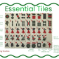 All In One - Mahjong Tile Set + Bag - American Mahjong Set 152 Tiles