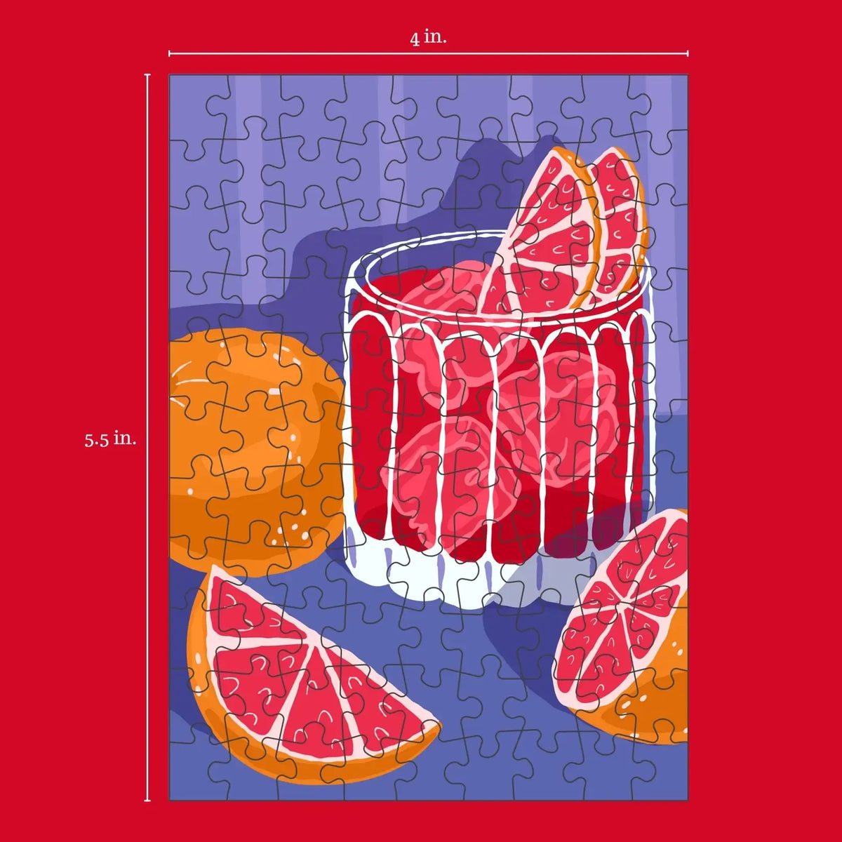 Negroni 99 Piece Mini Jigsaw Puzzle Puzzledly