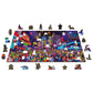 New Year’s Eve 505 Piece Wood Jigsaw Puzzle Wooden City