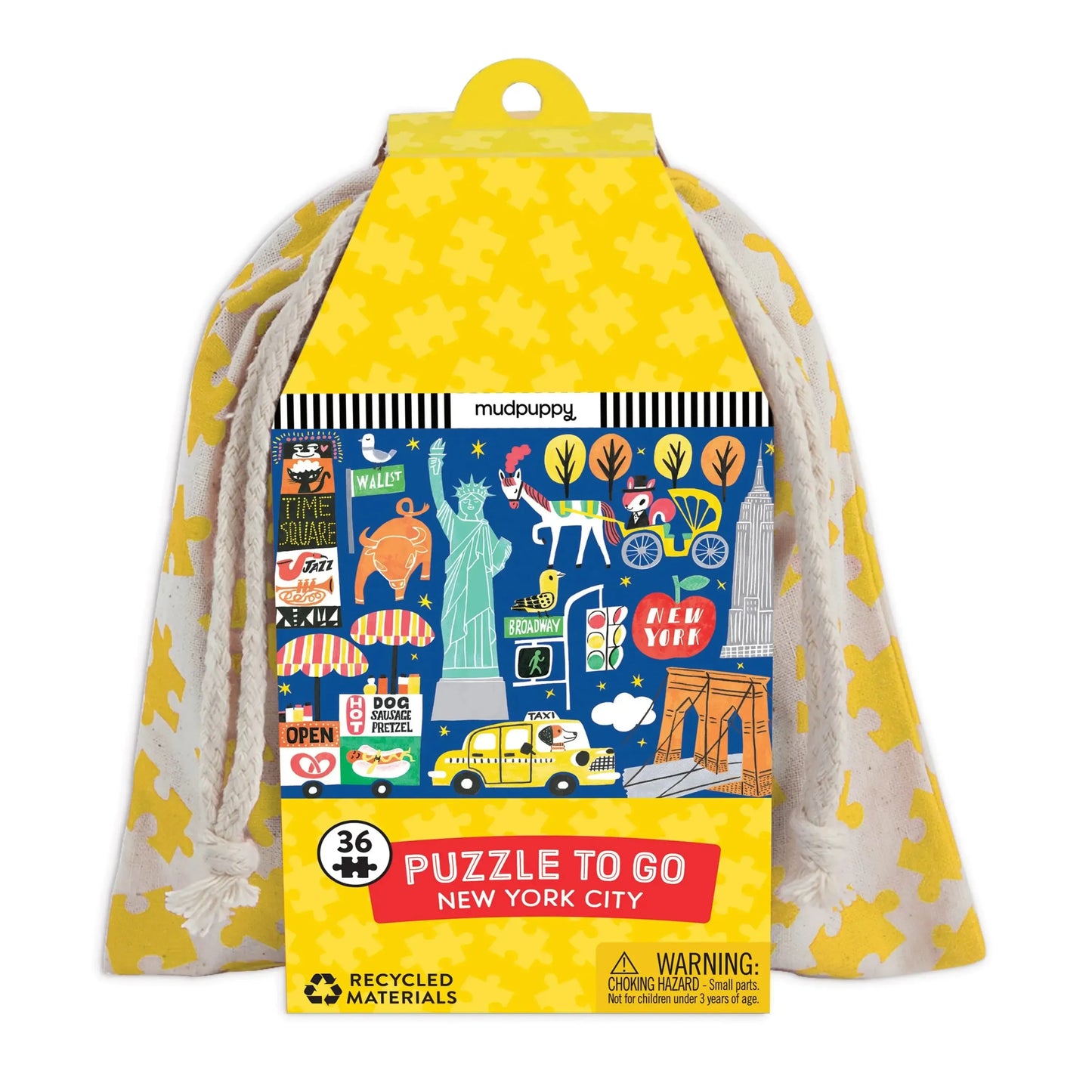 New York City 36 Piece Mini Jigsaw Puzzle Mudpuppy