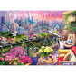 New York Rooftop Garden 1000 Piece Jigsaw Puzzle Eurographics