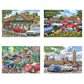 Nice Day for a Drive Set of 4 500 Piece Jigsaw Puzzles HOP