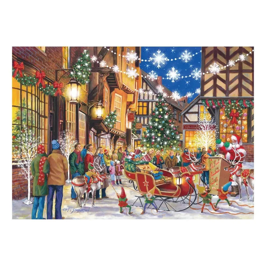 No. 20 Santa Switch 1000 Piece Jigsaw Puzzle HOP