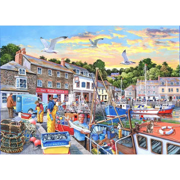 No.26 - Catch of the Day 1000 Piece Find the Difference Jigsaw Puzzle HOP