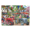 No.27 - Tractor Parade 1000 Piece Find the Difference Jigsaw Puzzle HOP
