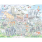 Noah's Ark Animals 53 Piece Tray Jigsaw Puzzle Larsen