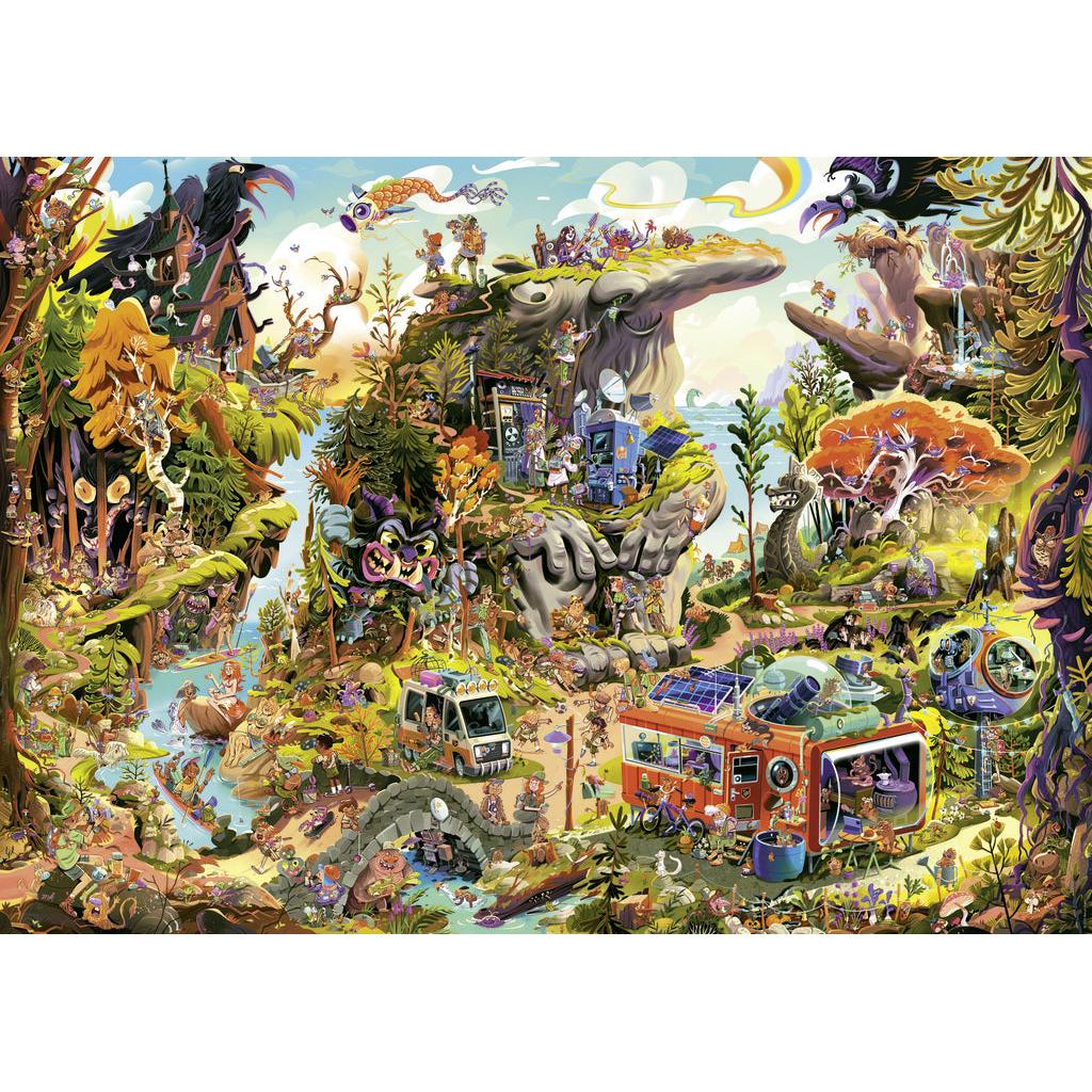 Nordic Stories by Manuel Kilger 2000 Piece Jigsaw Puzzle Heye