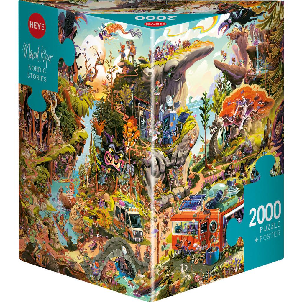 Nordic Stories by Manuel Kilger 2000 Piece Jigsaw Puzzle Heye