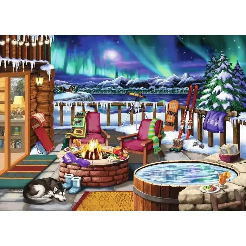Northern Lights 500 Large Piece Jigsaw Puzzle Ravensburger