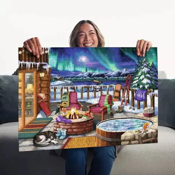 Northern Lights 500 Large Piece Jigsaw Puzzle Ravensburger