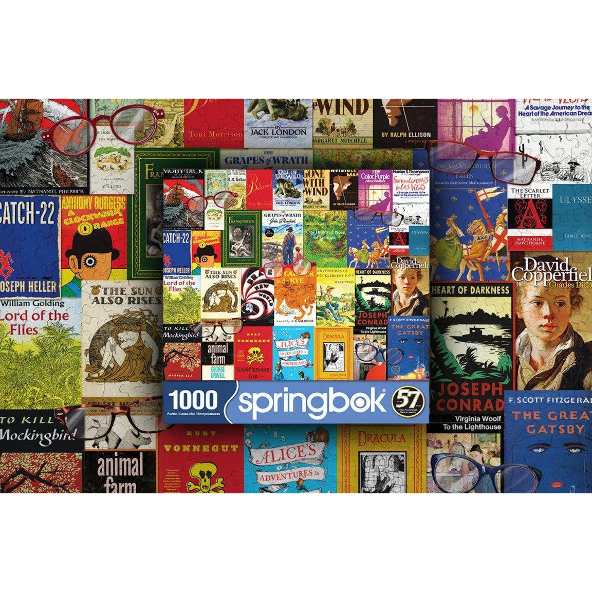 Nostalgic Novels 1000 Piece Jigsaw Puzzle Springbok