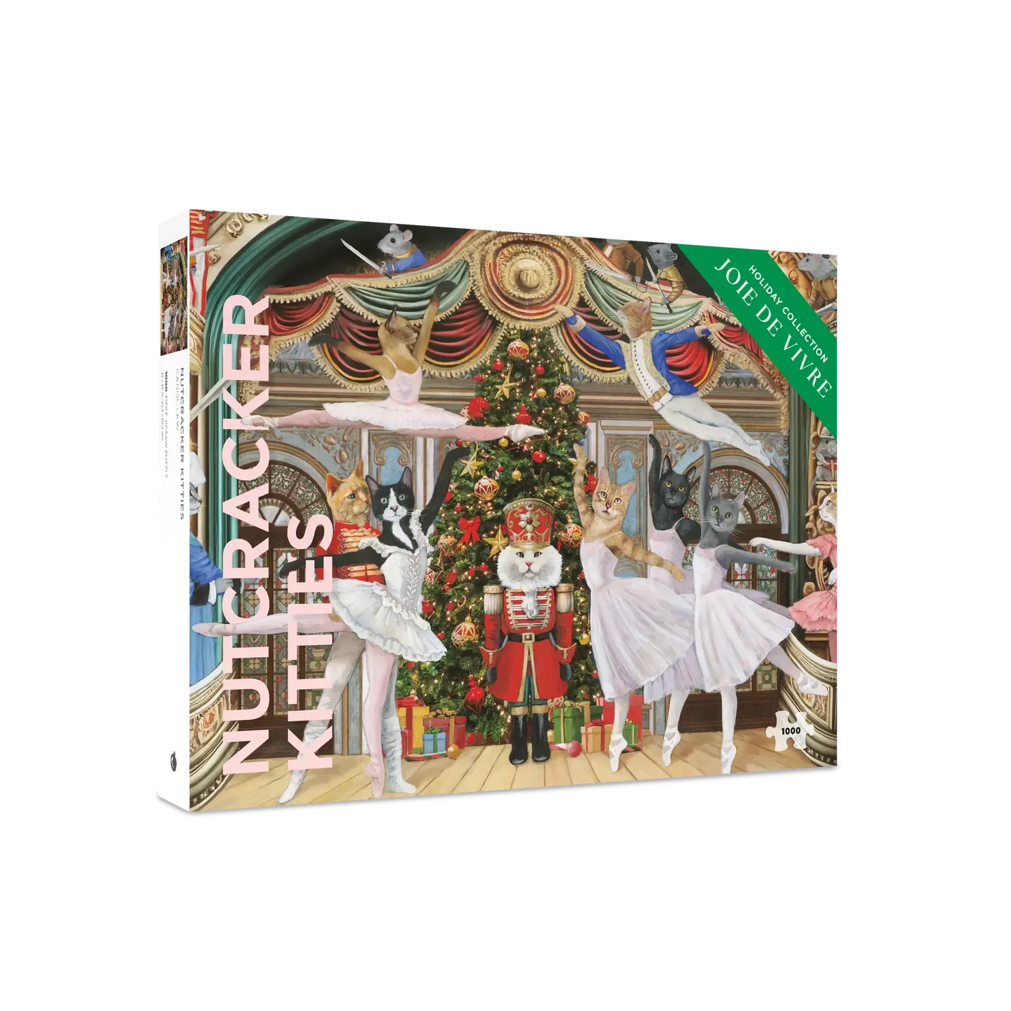 Nutcracker Kitties by Carol Lew 1000 Piece Jigsaw Puzzle Pomegranate