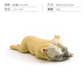 Cross-border Children's Cognitive Simulation Pet Dog Model Sleeping Posture French Bulldog Chai Dog Decorative Ornament Toy