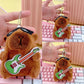 Cross-Border Capybara Mascot Backpack Small Pendant Keychain Chinese Style Zodiac Pendant Couple Ugly Doll