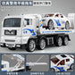 Delixin Kidsren's Rescue Trailer Artificial Flatbed Transporter Car Baby Educational Model Boy Toy Car