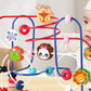 Children's Wooden Multi-Functional Threading Large Bead Color Recognition Early Education Building Blocks Matching Parent-Child Interactive Educational Toys