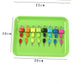Montessori teaching aids colorful small lock learning unlocking game children's early education Montessori key lock sensory toys