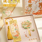 Forbidden City Cultural and Creative Commemorative Gift Koi Bookmark Gift Box High-End Exquisite Brass Metal Bookmark Graduation Gift
