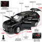 Cross-border foreign trade Black Mamba H2693 boxed 1/24 scale authentic Cadillac XT6 simulation sound and light pull-back alloy car
