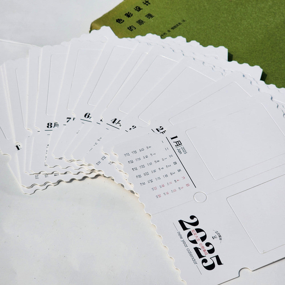 2025 calendar retro ticket stub reverse light and shadow photo ticket stub box blank ticket stub homemade light and shadow photo in stock