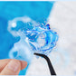 Light-Picking Bronzing Wave Handbook Stickers Natural Water Series Pet Material DIY Decorative Collage Stickers Cross-Border