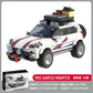 Cross-border engineering series truck city bus transport vehicle combined with small particle building blocks children's educational enlightenment toys