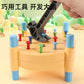 Cross-Border New Nail Knocking Toy Kidsren's Play House Manual Brain Double-Sided Hammer Nail Nail Educational Enlightenment Toy