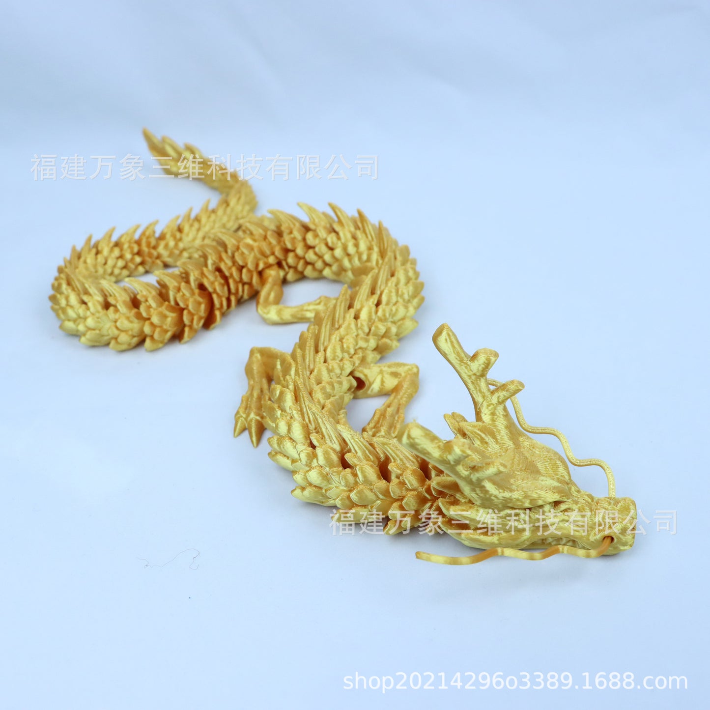 Net red explosions 3d printing dragon ornaments Chinese dragon cross-border dragon egg joint dragon toy hand gift stall wholesale